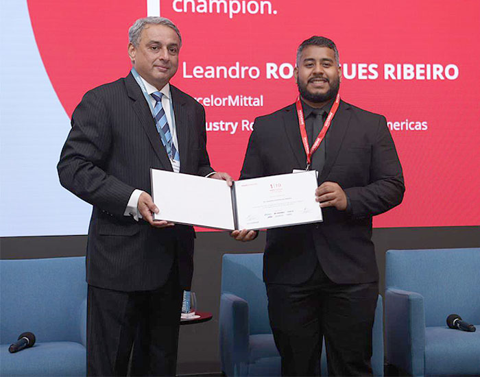 ArcelorMittal leva o Brasil, mais uma vez, ao pódio do Desafio Mundial do Aço