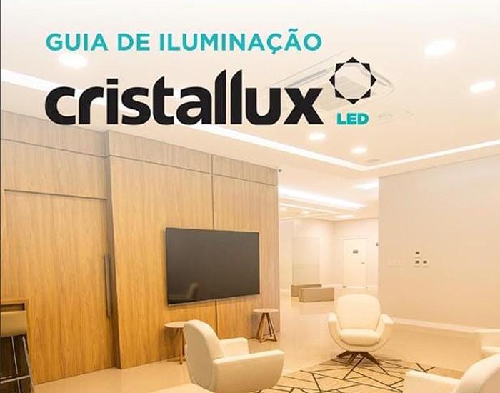 Cristallux apresenta guia de iluminação com informações técnicas e dicas práticas