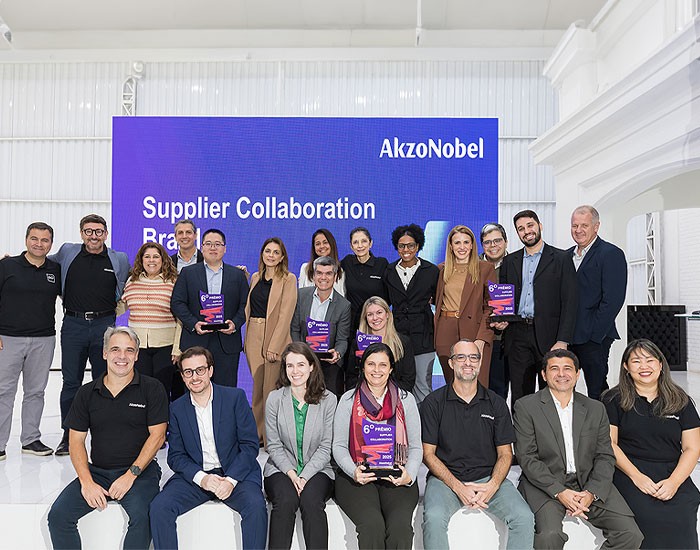AkzoNobel reconhece fornecedores por desempenho no Brasil 