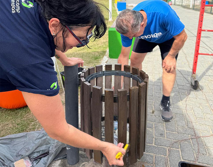Com parcerias, Tintas Coral apoia revitalização de parque em Florianópolis