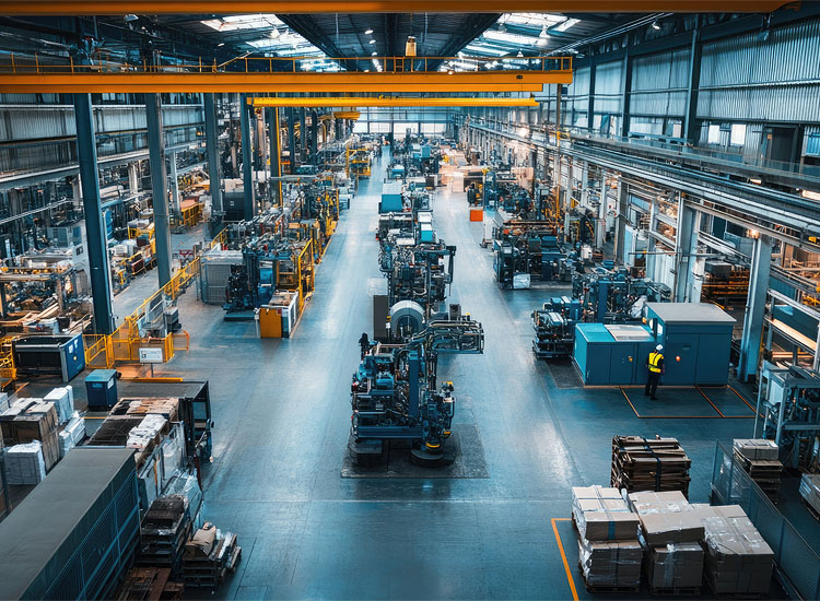 Produção industrial se recupera