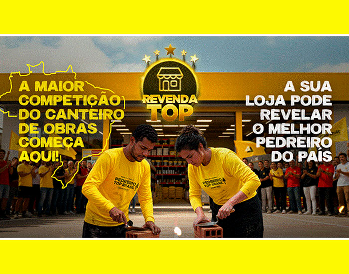 Inscrições abertas para as lojas que querem sediar etapas do Pedreiro Top Brasil
