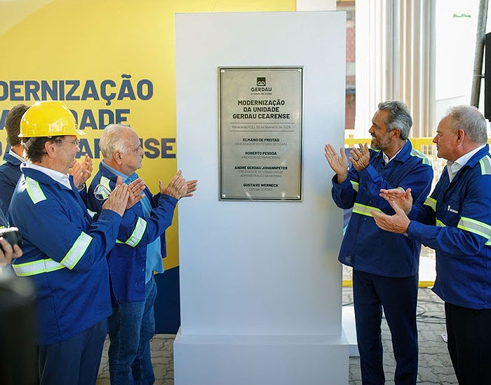 Gerdau investe e retoma atividade de aciaria em unidade de Maracanaú 