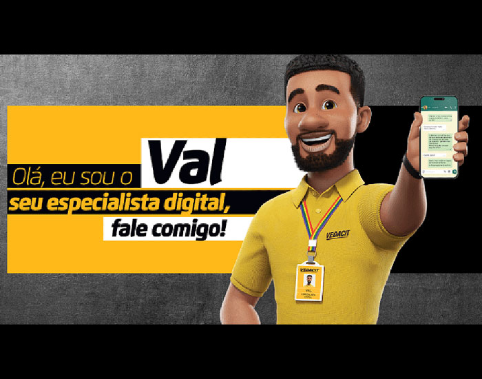 Vedacit registra 95% de aprovação do Val, seu assistente virtual    