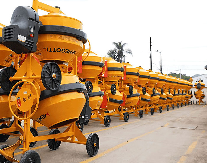 Menegotti ajusta processos e se prepara para produzir 400 betoneiras por dia 