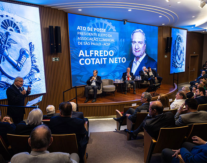 Alfredo Cotait Neto é o novo presidente da Associação Comercial de São Paulo 
