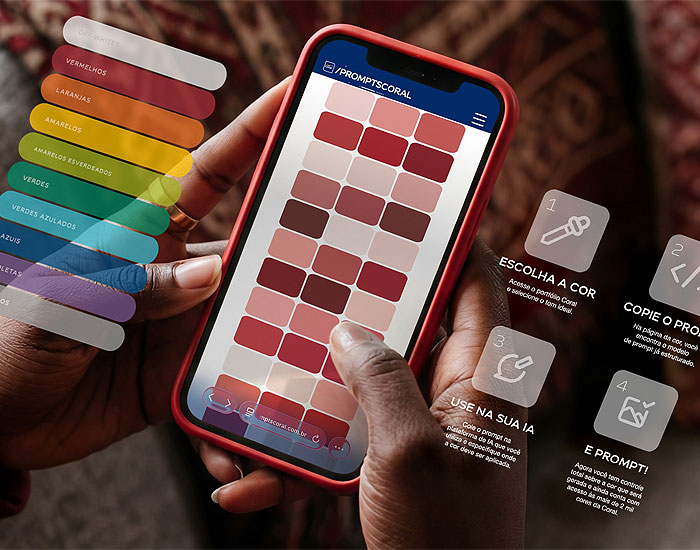 Tintas Coral lança sistema para facilitar a escolha de cores pelo consumidor 