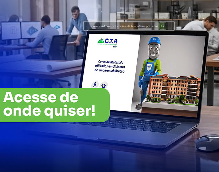 Viapol quer democratizar o acesso ao conhecimento de impermeabilização 