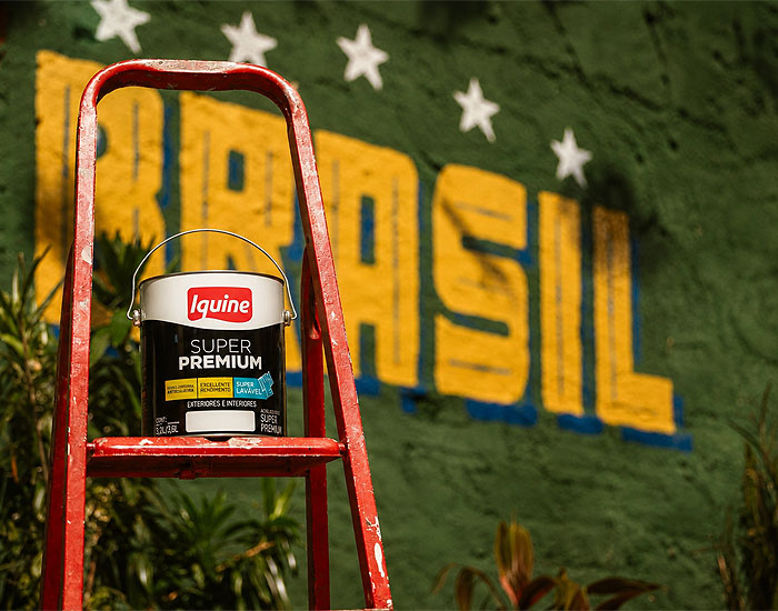 Tintas Iquine convoca o setor para colorir o Brasil para a Copa do Mundo