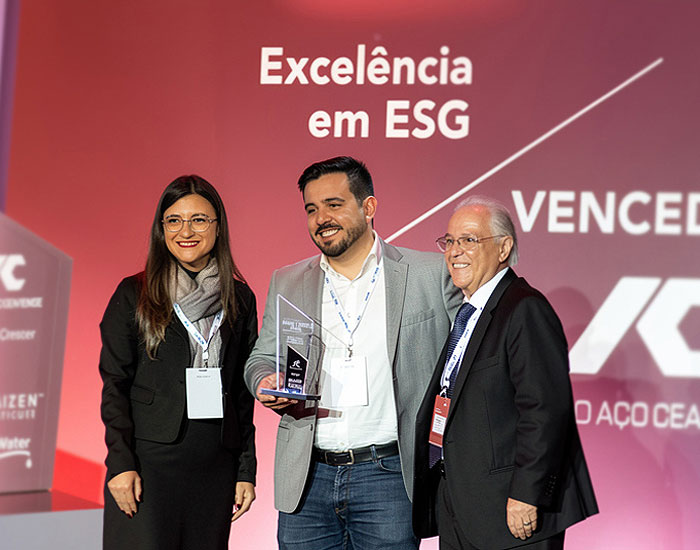Projeto Crescer, do Grupo Aço Cearense, conquista prêmio Excelência em ESG 