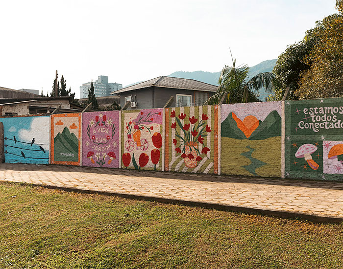 Arte transforma paisagem urbana de Jaraguá do Sul com apoio da Menegotti 