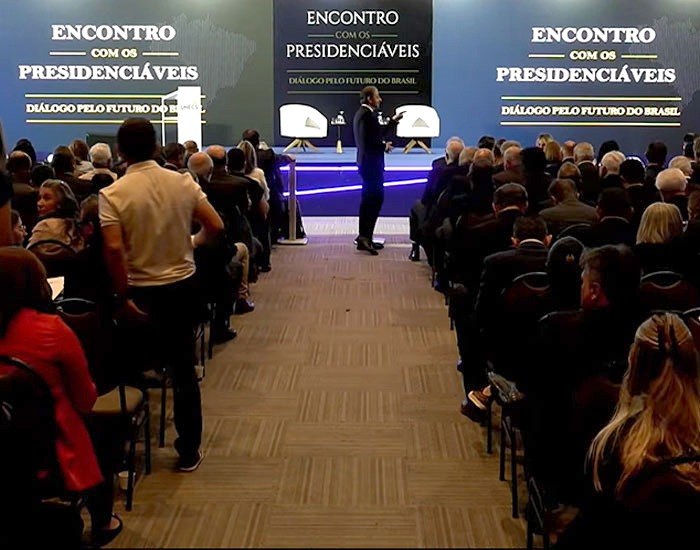 Unecs realiza encontro com presidenciáveis para discutir propostas para o Brasil