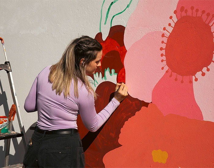 Lukscolor apoia projeto que transforma centro de Jaraguá do Sul em galeria pública
