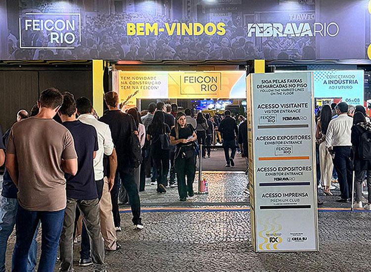 1ª edição da Feicon Rio está aberta ao público 