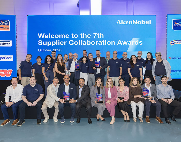 AkzoNobel premia seus fornecedores com melhor desempenho no Brasil