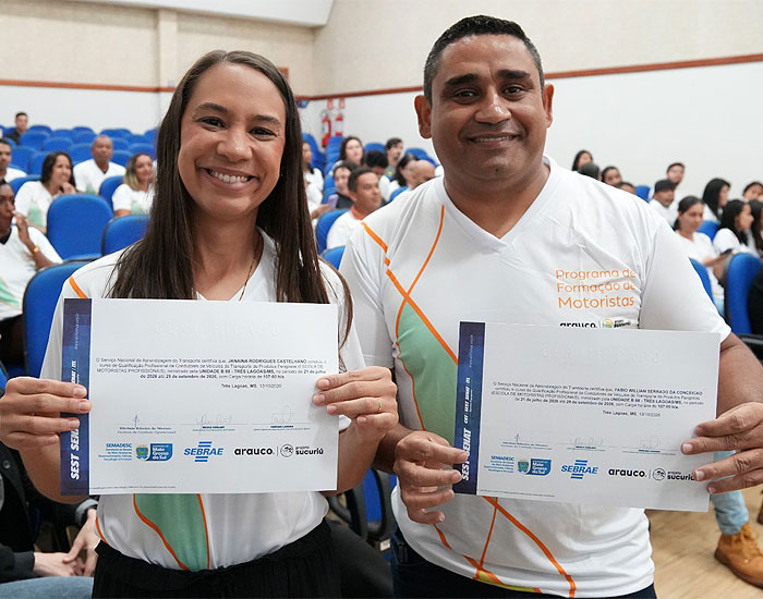 Arauco forma 2ª turma de motoristas no Mato Grosso do Sul com maioria feminina 